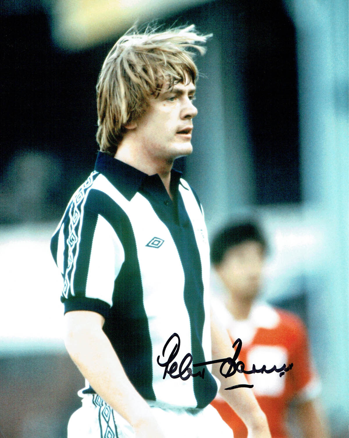 Peter BARNES Signed Autograph 10x8 Photo Poster painting AFTAL COA WBA West Bromwich Albion RARE