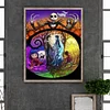 >SALE<5D DIY Full Round Drill Diamond Painting Zombie Bride Kit Home Decoration50x60cm