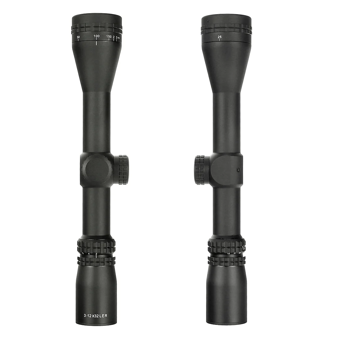 ohhunt® 3-12x32 Scout Scope with Adjustable Objective Pistol Scope Long Eye Relief