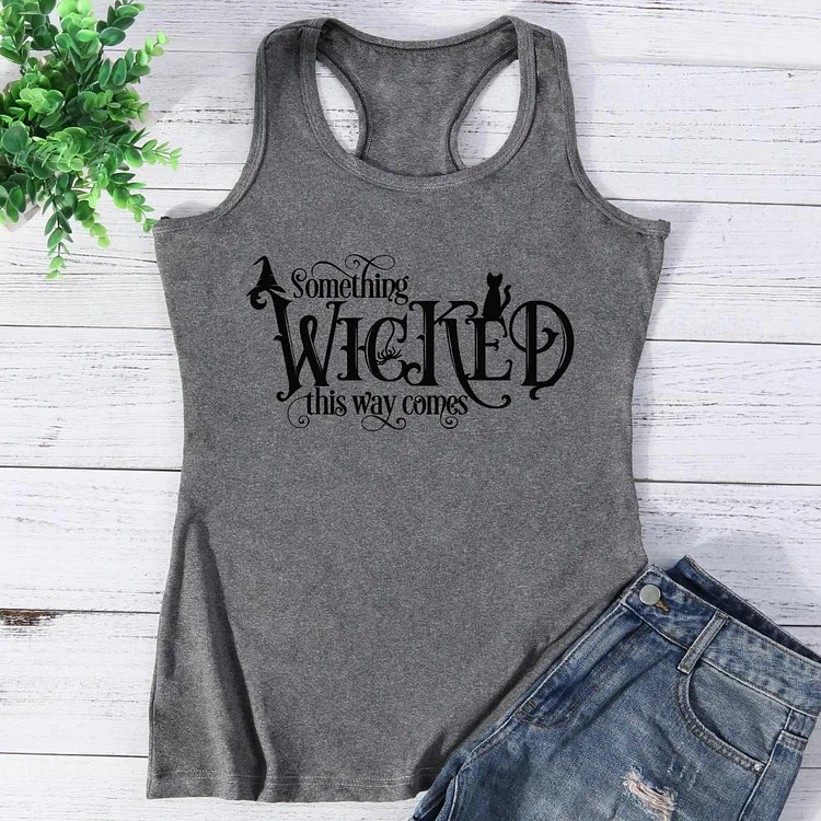 Something Wicked This Way Comes Vest Top-Annaletters
