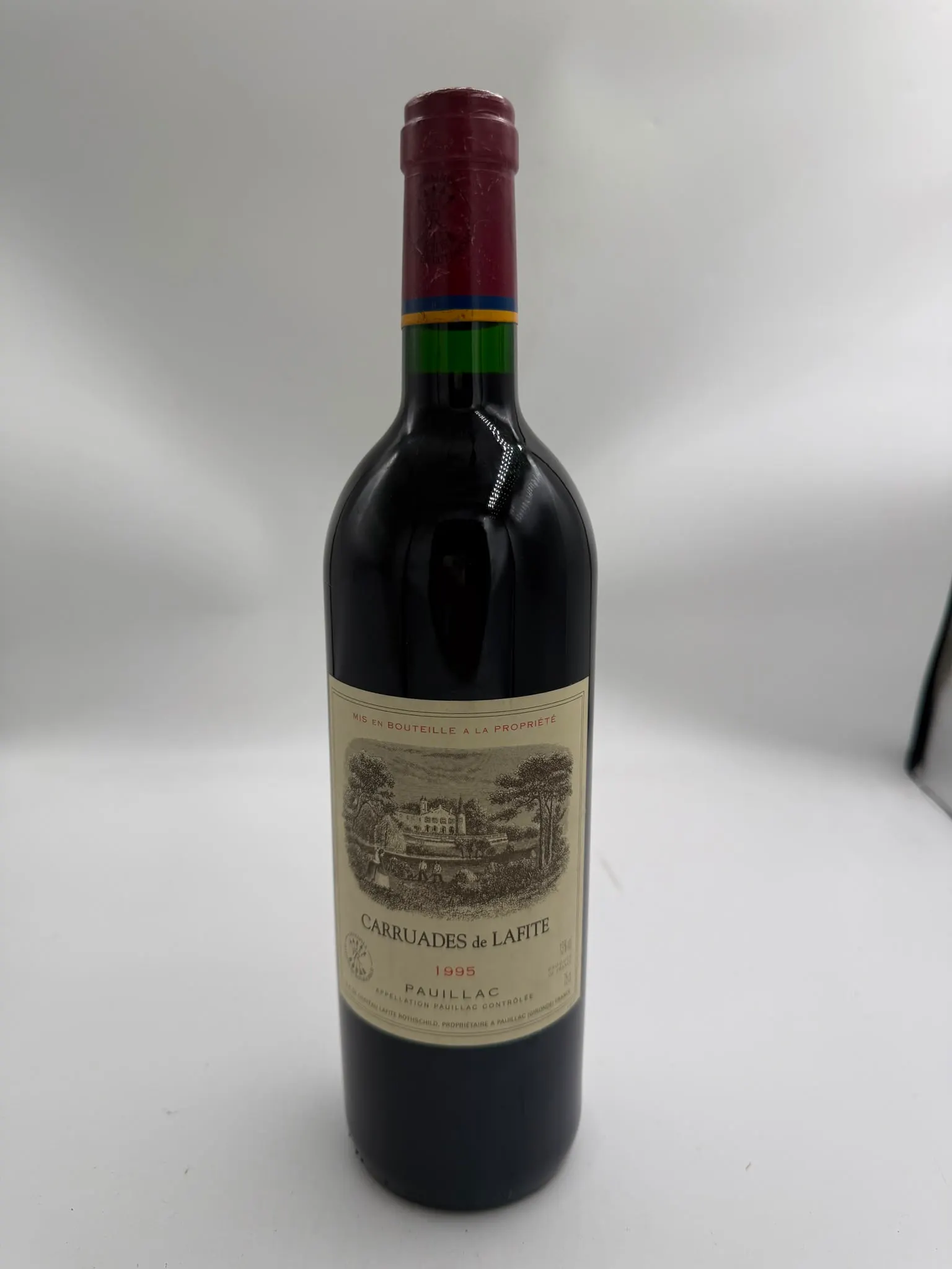 【1832】拉菲古堡副牌紅葡萄酒 (小拉菲) Carruades de Lafite 1995｜完美全品相｜ 友誠酒藏