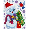 Diamond Painting-DIY Crystal Rhinestone Snowman