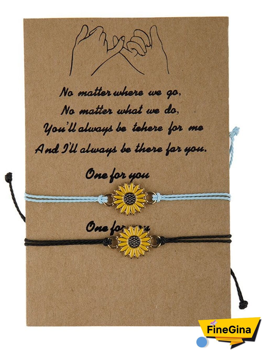 Sunflower Daisy Bracelet