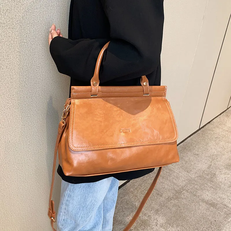 Vintage Postman Crossbody Bag