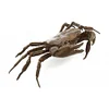 Brass Crab Tea Pet Ornament, Metal Crab Statue Handicraft Tea Pet Tea Playing