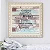 sayings Wall Scenery |  quotes about life | Full Round Diamond Painting Kits