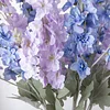 2 Stems Blue Purple Pink Flocking Delphinium Artificial Flower