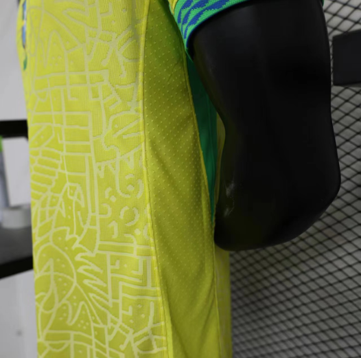 2024 Brazil Home Player Version Men's Football T-Shirt