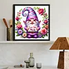 Diamond Painting -DIY Full Round Drill Flower Gnome