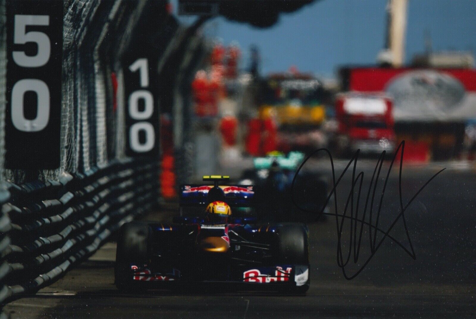 Jaime Alguersuari Hand Signed 12x8 Photo Poster painting F1 Autograph Scuderia Toro Rosso 3