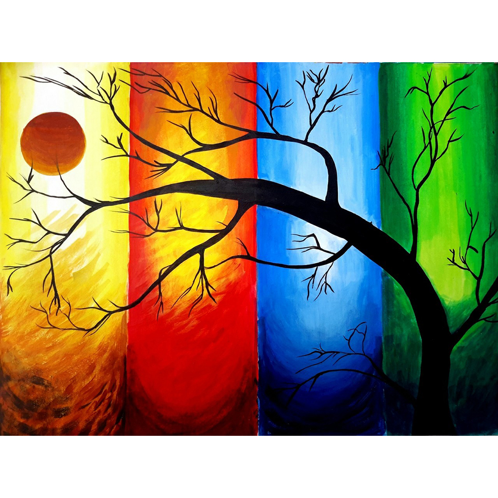 

Abstract Tree - Round Drill Diamond Painting - 30*40CM, 501 Original