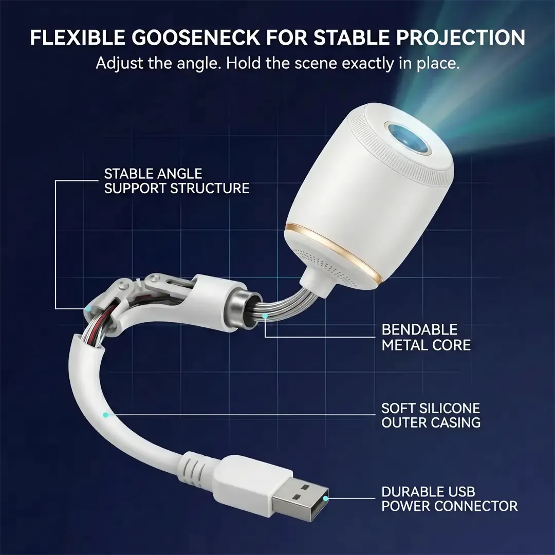 Comauo&reg; Night Light Projector