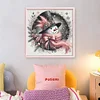 Christmas snowman-11CT Stamped/Counted Cross Stitch 40*40cm