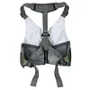 Outdoor Fishing Vest Multi-Pockets Oxford Cloth Sea Fishing Coat for Adult&Teen