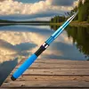 Telescopic Fishing Rod Short Collapsible Rod for Saltwater and Freshwater (1.8M)
