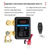 DC 12V Remote Battery Disconnect Switch 260A Main Power Switch for Car Truck SUV
