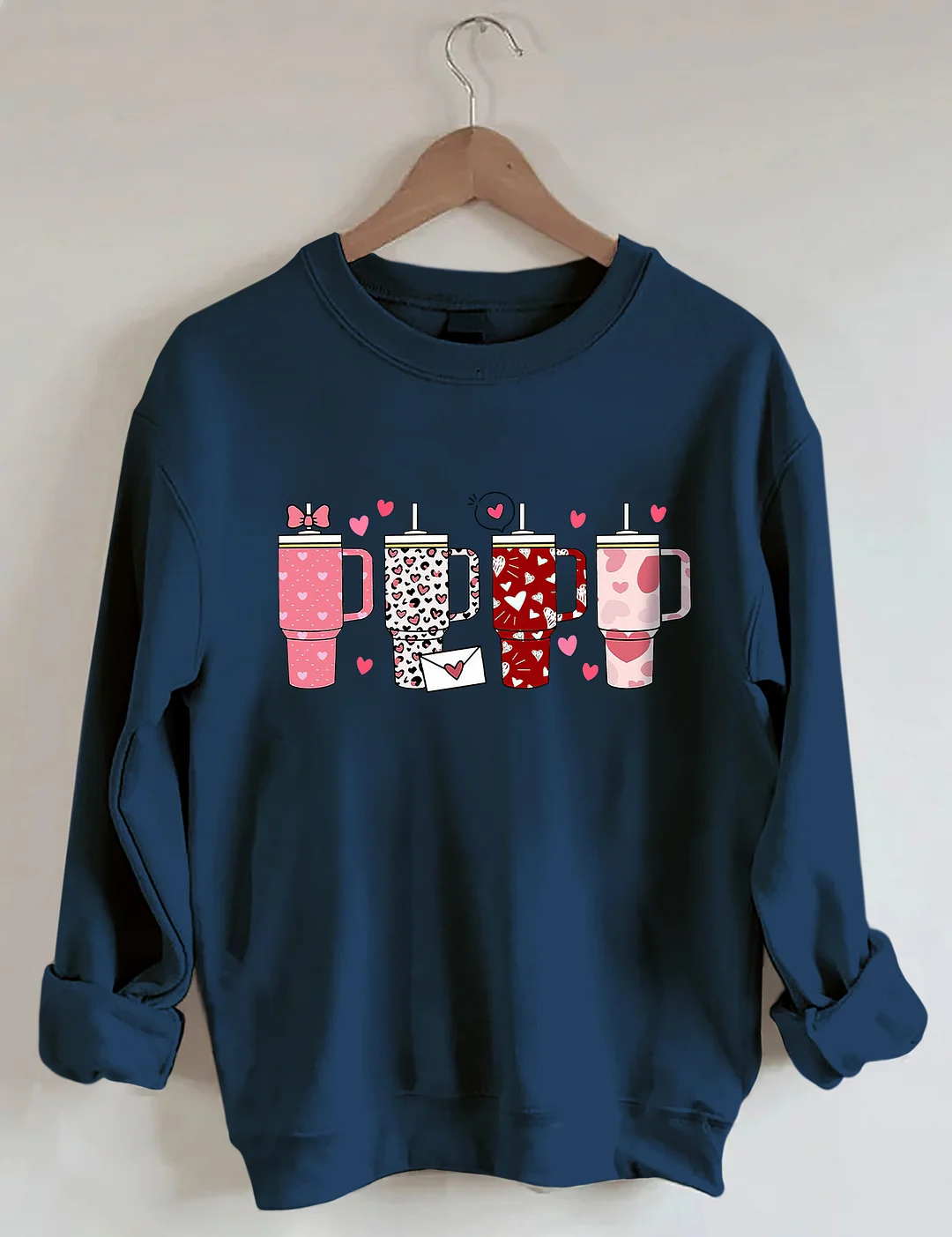 Retro Obsessive Cup Disorder Valentine Sweatshirt