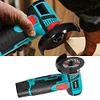 12V 300W Brushed Angle Grinder Cordless Polishing Machine 19500RPM Electric Tool