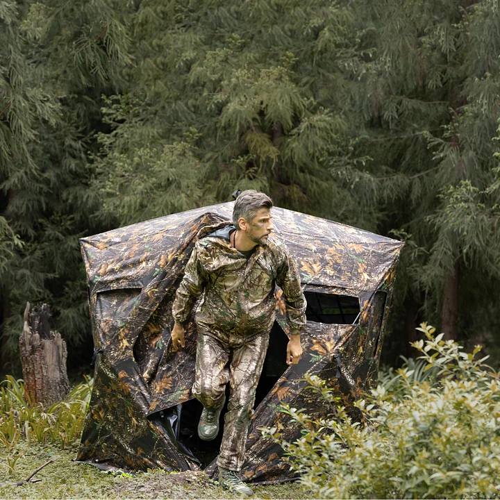 Hunting Blind 270°/360° See Through Ground Blind - 2-3 And 3-4 Person - View #8