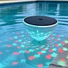 Solar-Powered Outdoor Water Float Light 5-Mode Fish Projection Lamp Pond Decorative Floating Lights Color Changing Hollowed-Out Pool Lights for Lake Garden Patio Over
