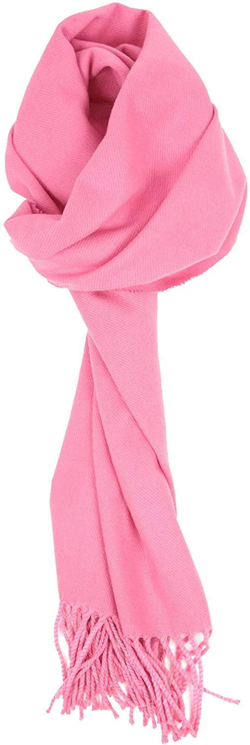 Lakeside-Cashmere Feel Winter Solid Color Scarf