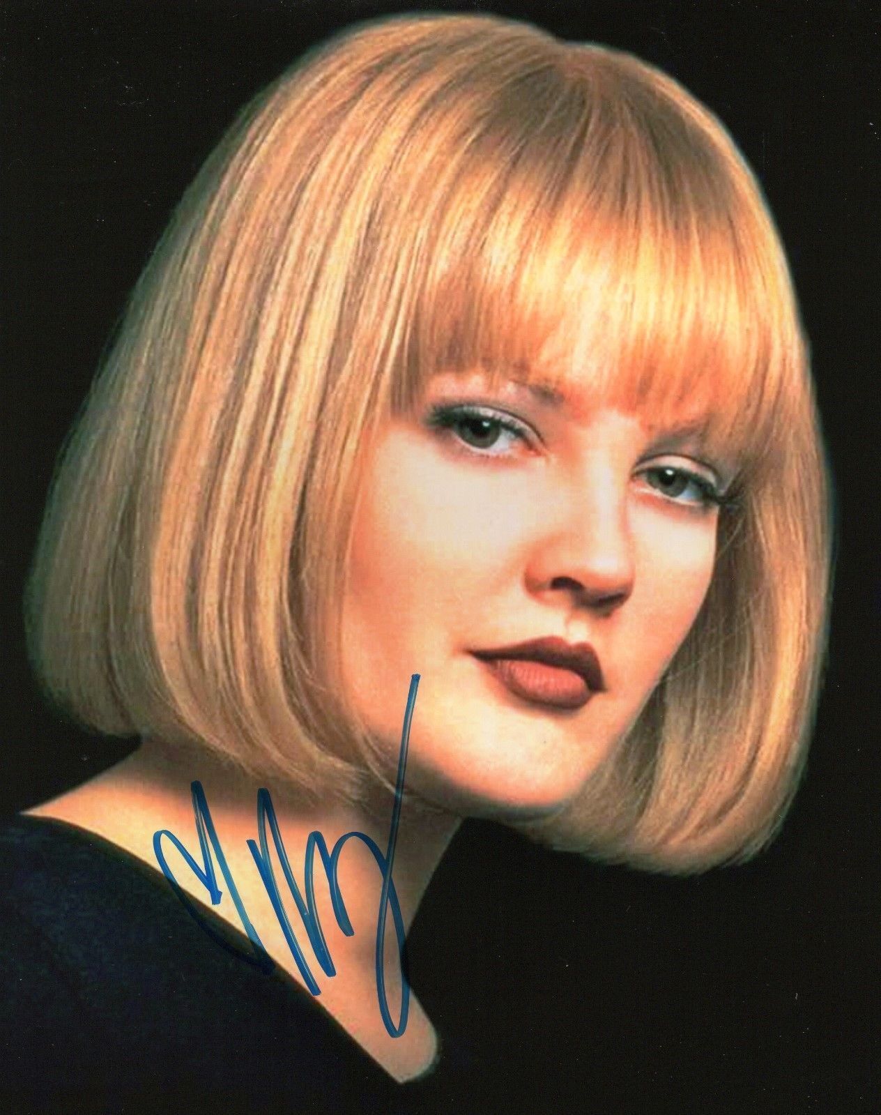 DREW BARRYMORE AUTOGRAPHED SIGNED A4 PP POSTER Photo Poster painting PRINT 22