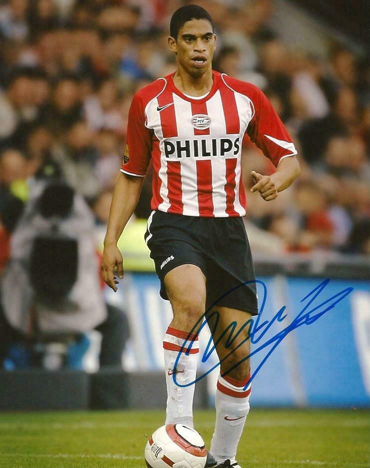 Michael Reiziger SOCCER PSV EINDHOVEN autograph, In-Person signed Photo Poster painting