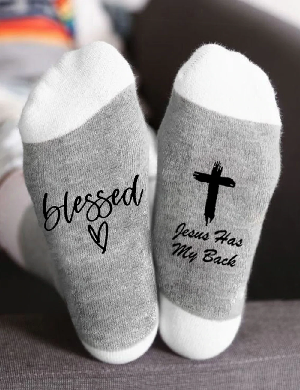 Blesses Heart Socks