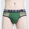 Summer Thin Ice Silk Hollow Mesh Men's Underwear