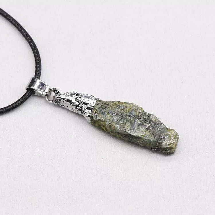 YOY-Irregular Raw Mineral Natural Stone Pendant Pendulum