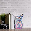 Diamond painting transparent pen holder | double-sided