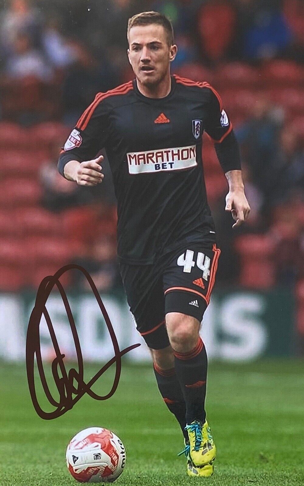 Ross McCormack Hand Signed 6X4 Photo Poster painting - Fulham 3