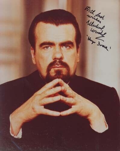 MICHAEL LONSDALE (+09/2020) 007 JAMES BOND AUTOGRAPH AS DRAX IN MOONRAKER!