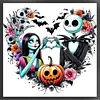 The Nightmare Before Christmas-11CT Stamped Cross Stitch 40*40cm tapestrymarket