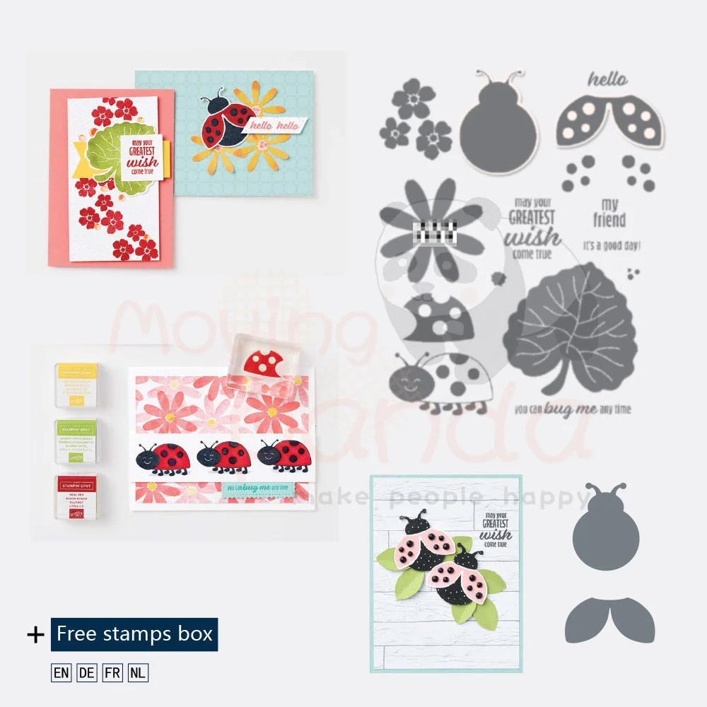 2022 New Metal Cutting Dies And Stamps Clear Silicone Stamps For Scrapbooking DIY Paper Photo Cards Cutting Dies Craft Cuts