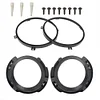 7 Inch Headlight Mount Bracket Mounting Retaining Set for  Wrangler JK 07-17