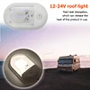 12-24V 24 LED Dome Light Ceiling Lamp with Switch for RV Marine Boat Yacht
