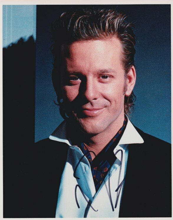 Mickey Rourke vintage signed 8x10 Photo Poster painting in-person