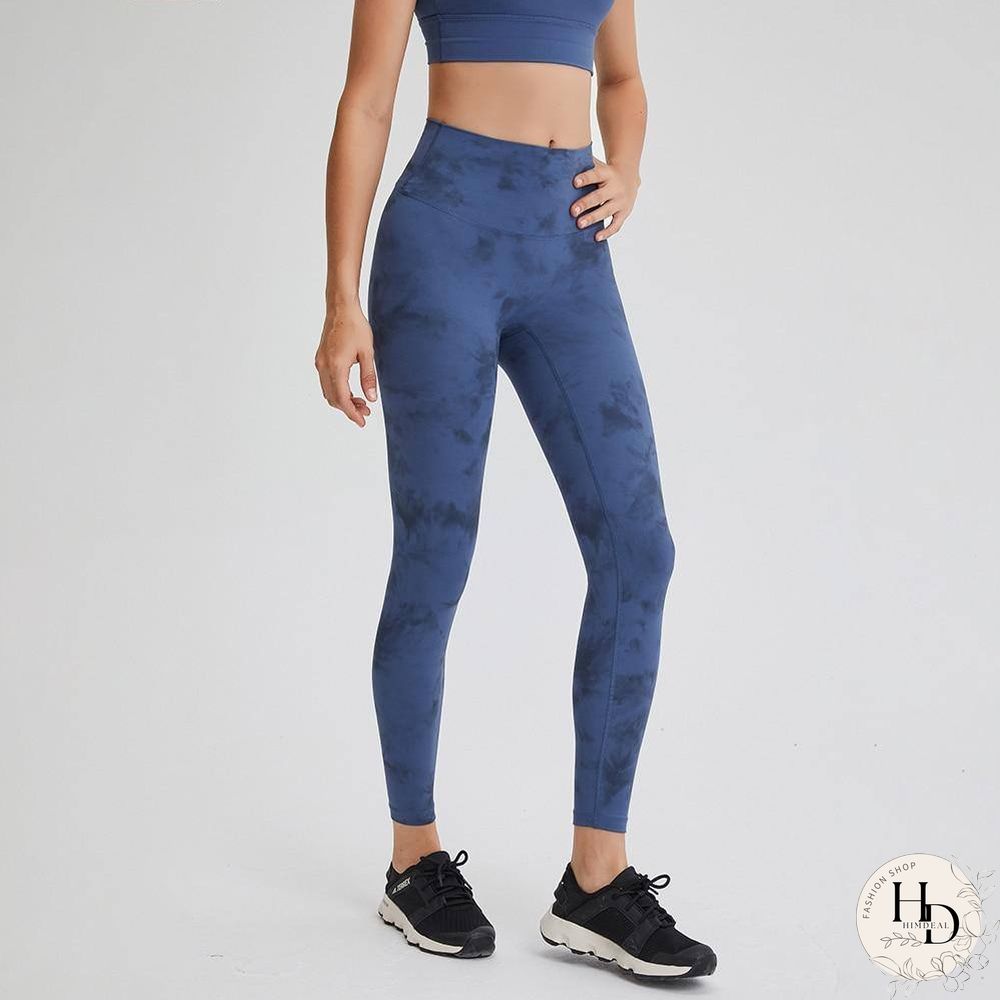 CLASSIC 3.0-TIE DYE Naked Feel Fitness Workout Legging Women No Camel Toe Squat Proof Yoga Pants Sport Gym Legging 2-12