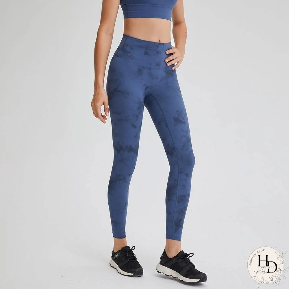 CLASSIC 3.0-TIE DYE Naked Feel Fitness Workout Legging Women No Camel Toe Squat Proof Yoga Pants Sport Gym Legging 2-12
