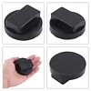 Black Car Rubber Jack Pads, Stand Jacking Point Sill Pad Adapter Tool Jacking Pad Adapter