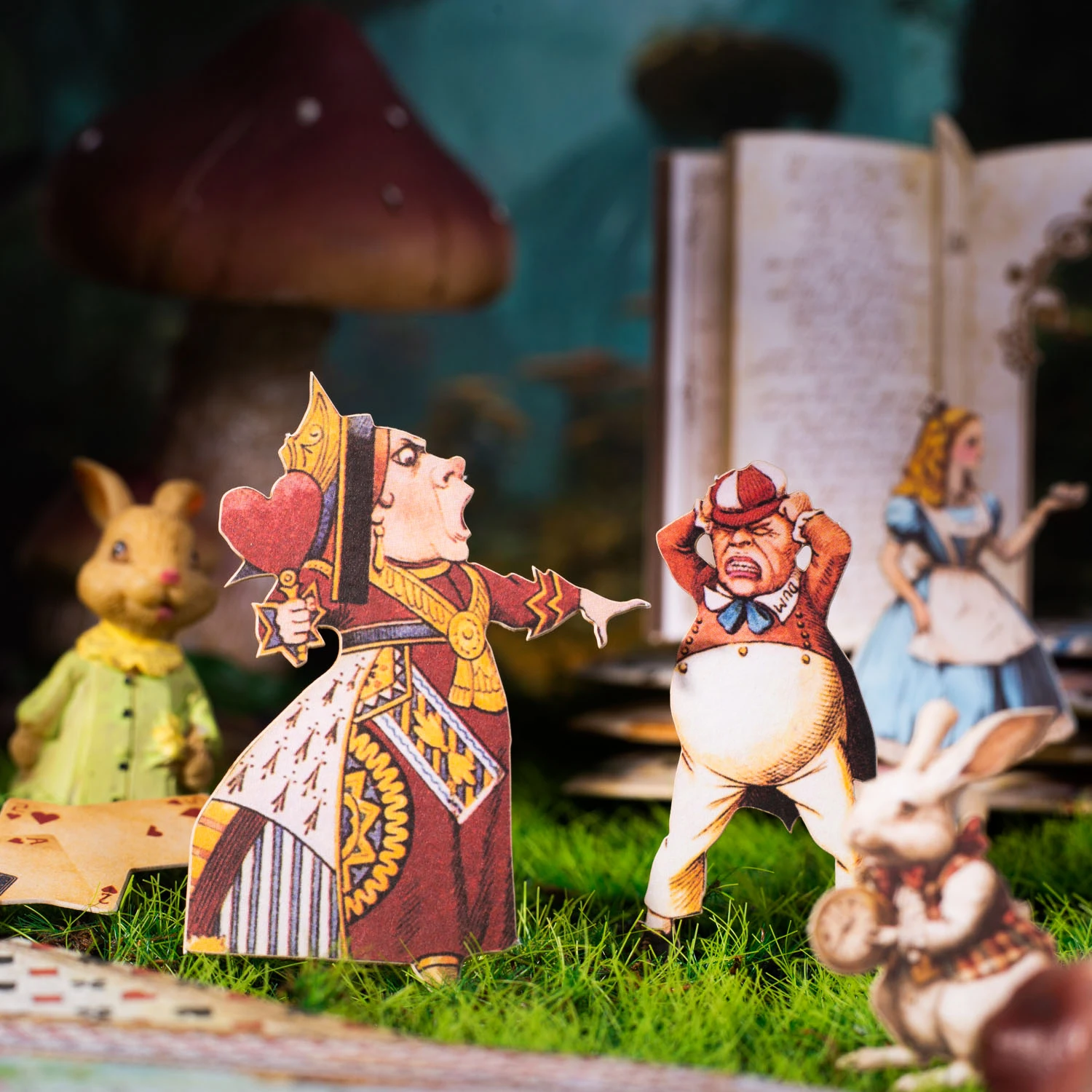 재료 패키지 - 앨리스의 극장 시리즈 빈티지 캐릭터 꽃 조경