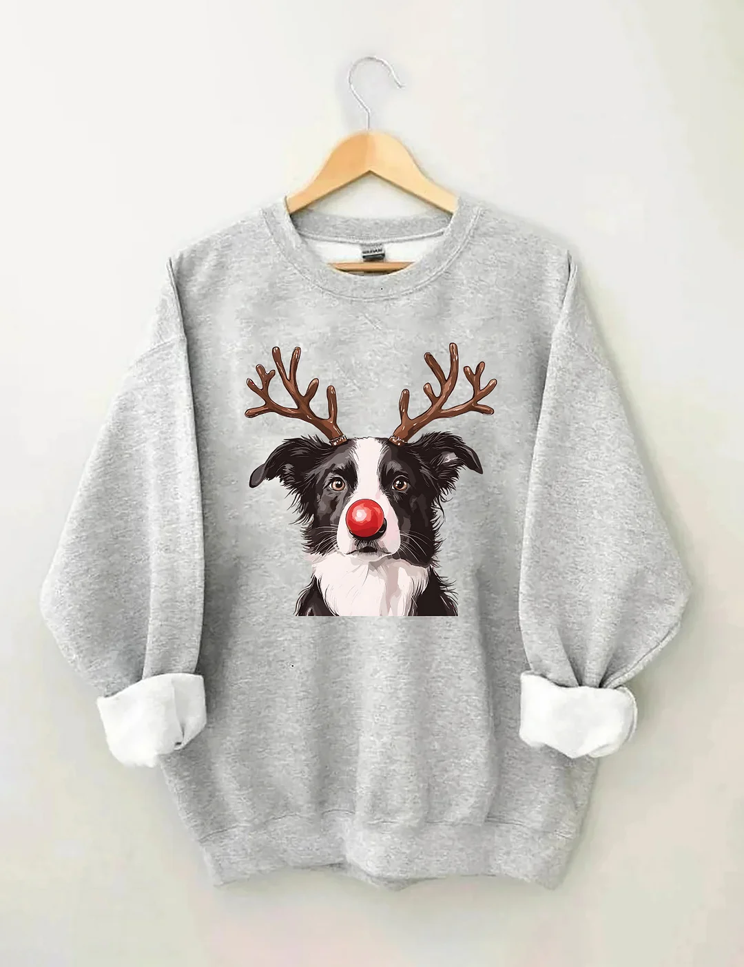 Border Collie Christmas Sweatshirt