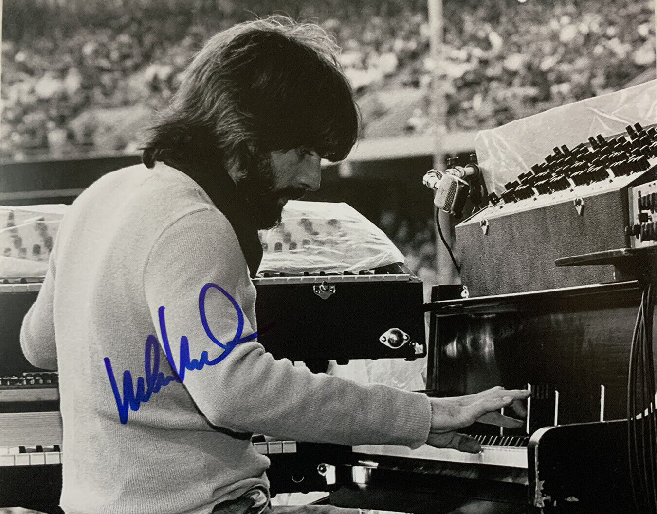 MICHAEL MCDONALD HAND SIGNED 8x10 Photo Poster painting THE DOOBIE BROTHERS AUTOGRAPH COA