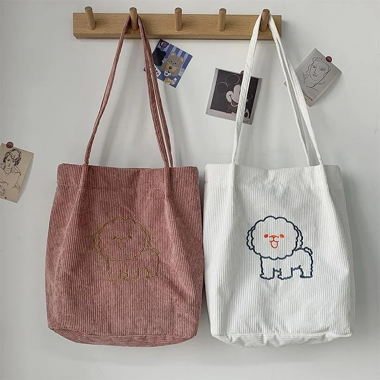 Cute Dog Tote Bag