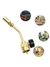 Full Copper Propane Torch Head Pencil Flame MAPP Flame Gun for Soldering/Brazing