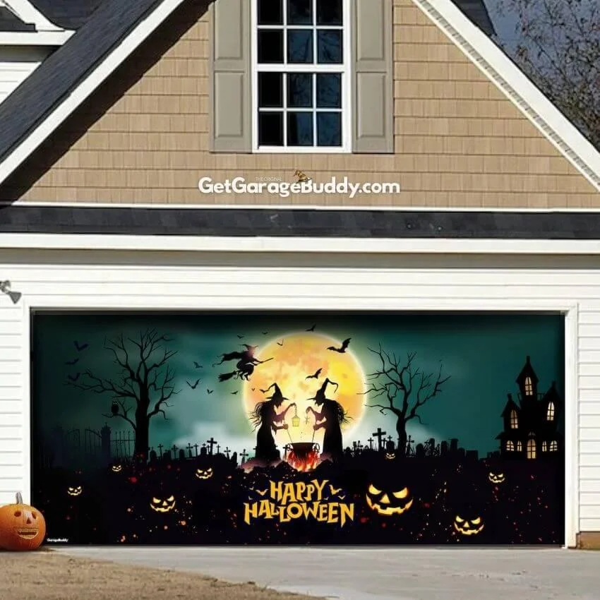 GarageBuddy Halloween Garage Door Covers