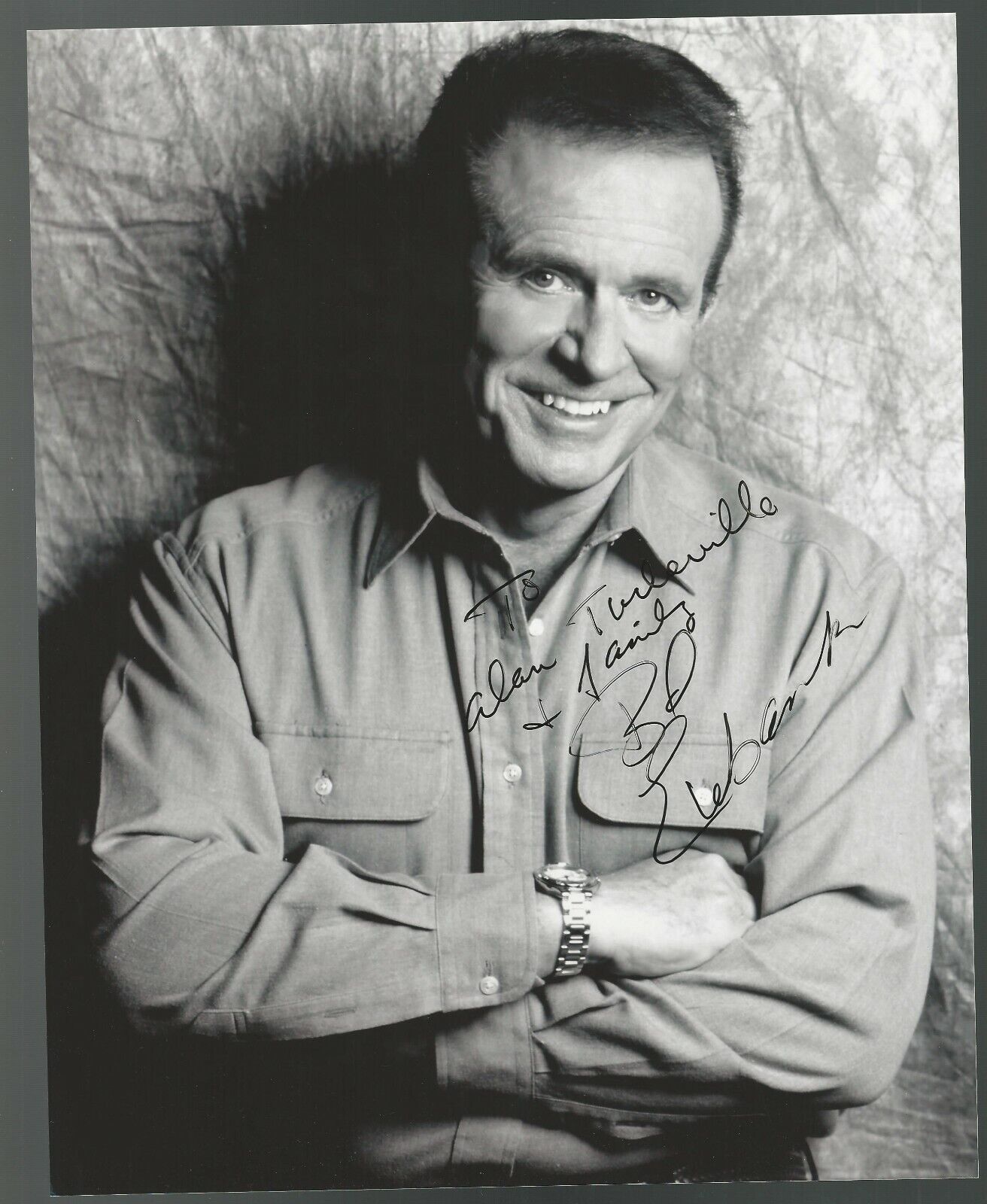 Bob Eubanks Hand Signed Autographed 8x10 Picture Photo Poster painting The Newlywed Game