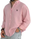 Men's Stylish Linen Cotton Button Down Shirt