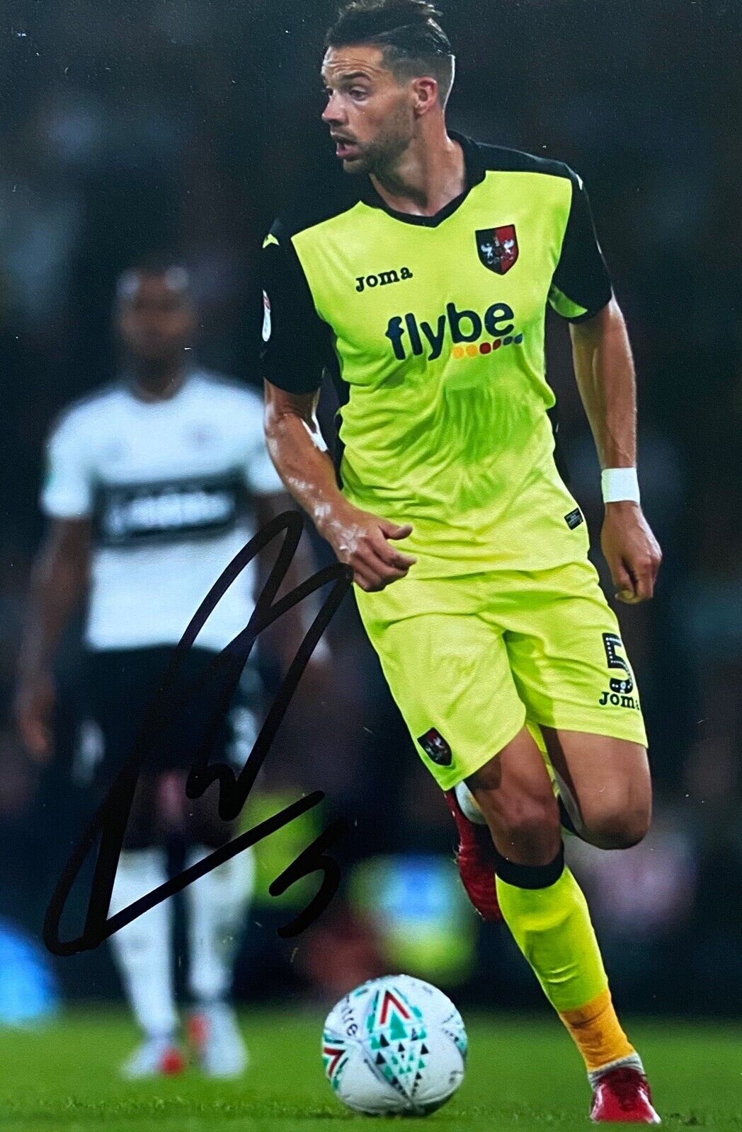 Aaron Martin Genuine Hand Signed 6X4 Photo Poster painting - Exeter City